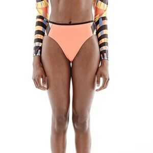 NWT Andrea Iyamah Coral‎ High-Cut Bikini Size XL
